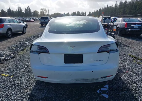 2018 Tesla Model 3 Long Range/Performance из США, поврежденный, VIN 5YJ3E1EB8JF187537